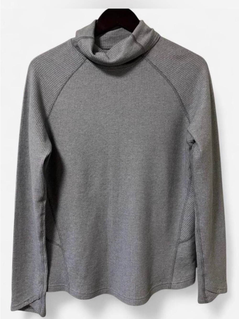 KÜHL women's Grey funnel neck Sweater - Classic Knit Size Large